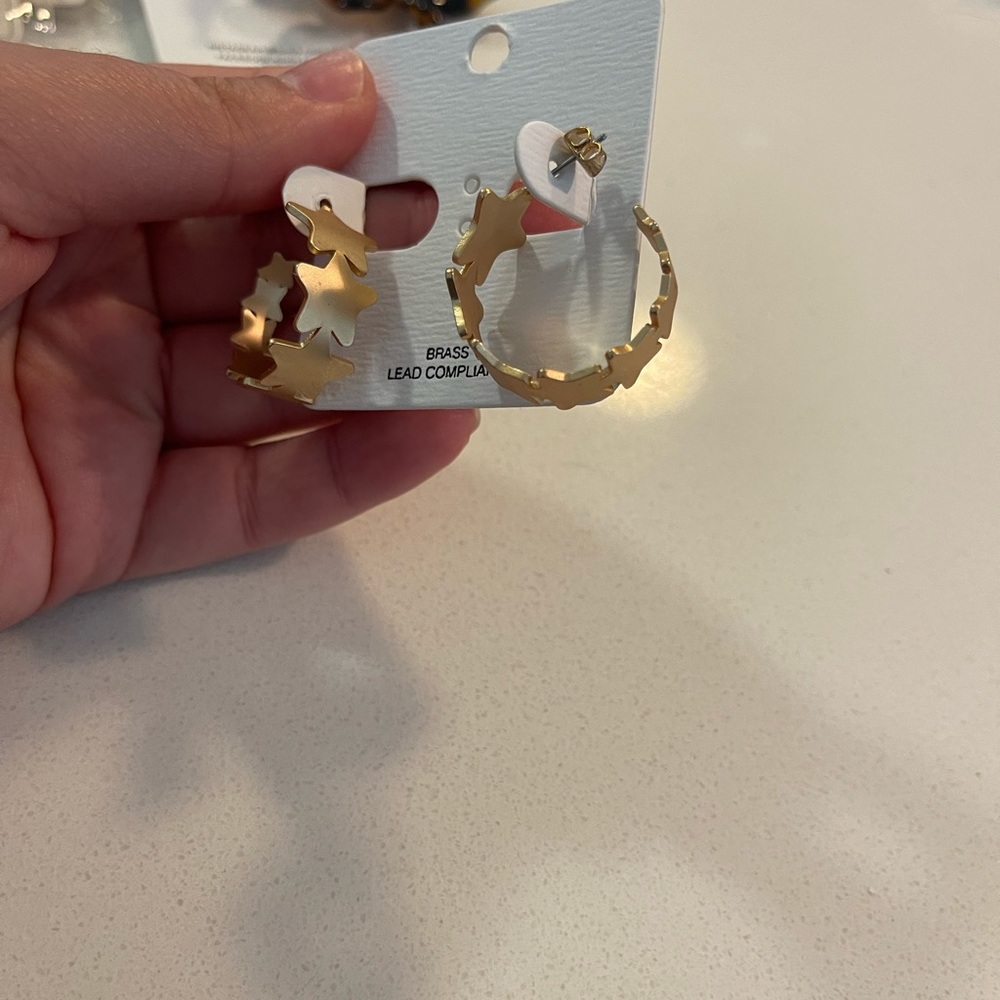 STAR HOOPS - Picture 2 of 2